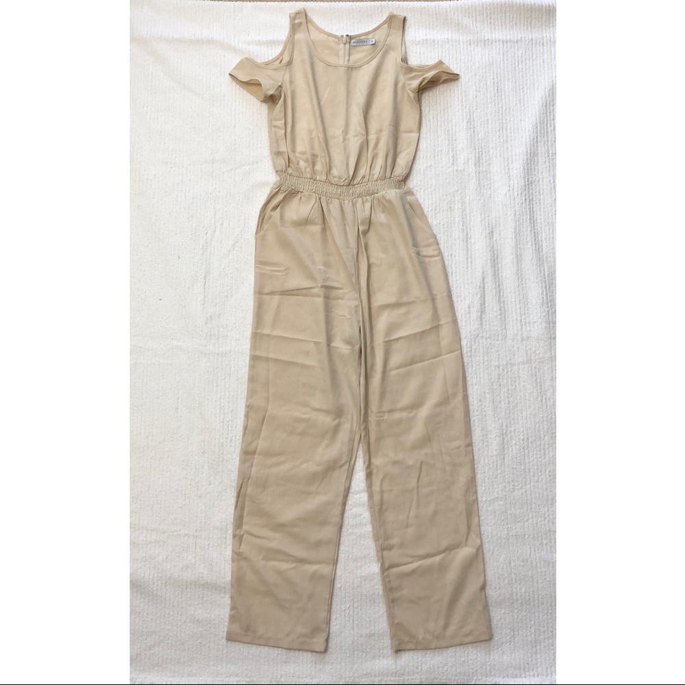 Shareen | Cream Jumpsuit